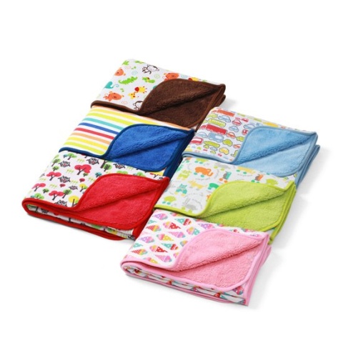 BabyOno KOCYK DWUSTRONNY Z MIKROFIBRY kod.1408