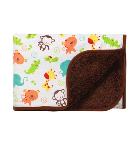 BabyOno KOCYK DWUSTRONNY Z MIKROFIBRY kod.1408