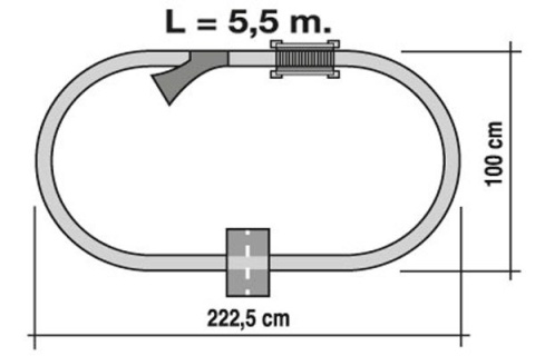 HISZPAŃSKA KOLEJKA ELEKTRYCZNA PEQUETREN 905