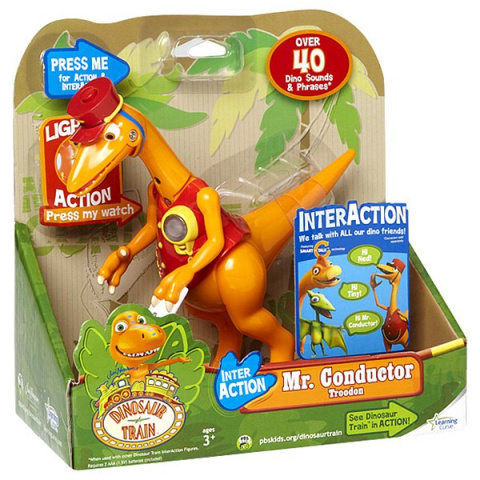 Interaktywny Pan Konduktor z bajki Dinopociąg TOMY LC53125ML