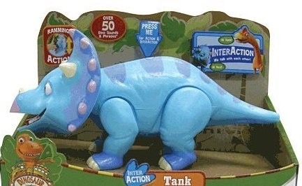 Interaktywny Tryk z bajki Dinopociąg TOMY LC53106ML