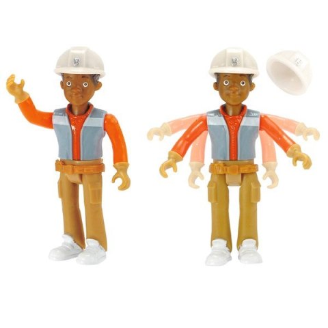 DICKIE Bob Budowniczy Spychacz z dźwiękiem Figurka Leo