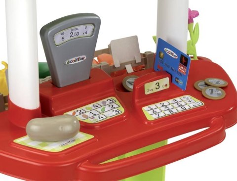 Ecoiffier Sklepik z Warzywami stragan z akcesoriami