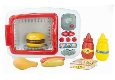 Kuchenka Mikrofalowa Mikrofalówka Hamburger Hot Dog Akcesoria