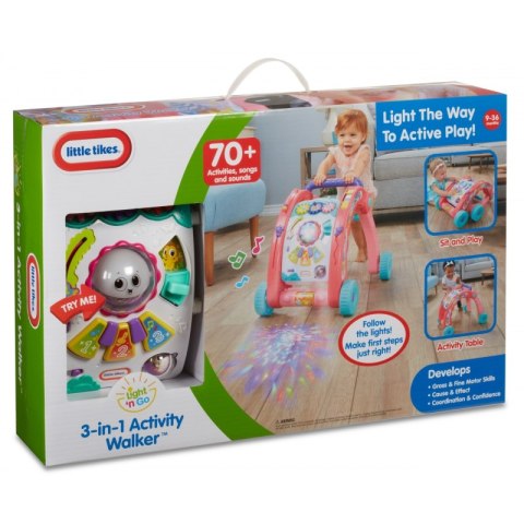 Little Tikes Interaktywny pchacz 3w1