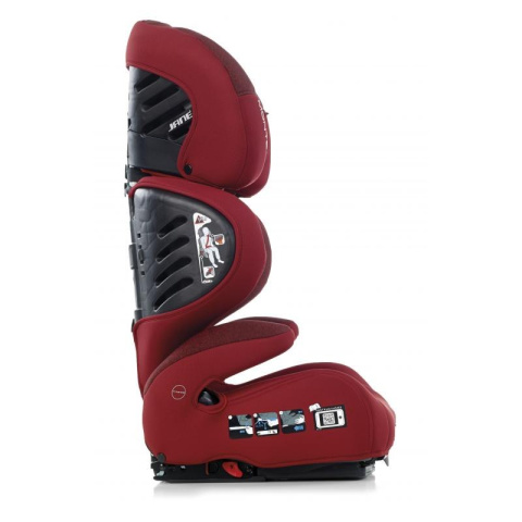 Jane MONTECARLO R1 ISOFIX 4 gwiazdki **** ADAC fotelik 15-36kg - T57 RED BEING