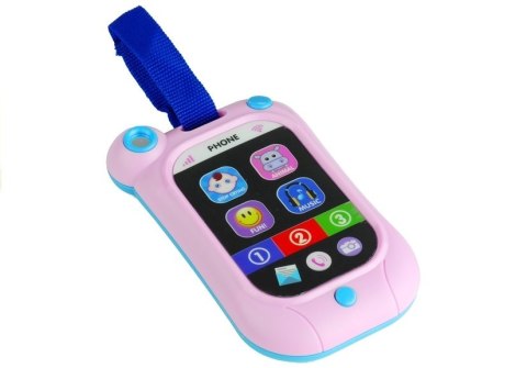 Telefon Dotykowa Komórka Dla Malucha Dźwięki Róż