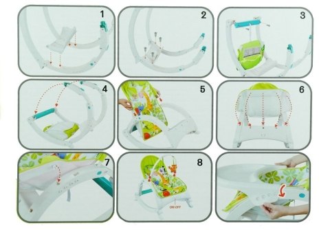 Bujaczek Fotelik Dla Niemowlęcia Wibrujący Zabawki