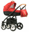 SCANDI 2w1 Dynamic Baby wózek wielofunkcyjny - rubin red line SL3