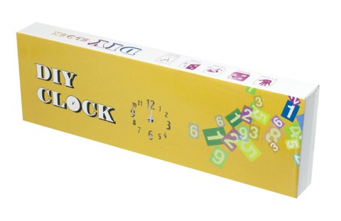 Zegar ścienny naklejany na ścianę 3D lustrzany DIY duży nowoczesny 80-120cm XL