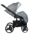 DOKKA 2w1 Dynamic Baby wózek wielofunkcyjny - double melange line D5