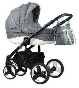 DOKKA 2w1 Dynamic Baby wózek wielofunkcyjny - melange line D6
