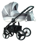 DOKKA 2w1 Dynamic Baby wózek wielofunkcyjny - steel grey D8