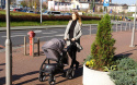 DOKKA 2w1 Dynamic Baby wózek wielofunkcyjny - rice steel D7