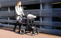DOKKA 3w1 Dynamic Baby wózek wielofunkcyjny z fotelikiem Kite - steel grey D8