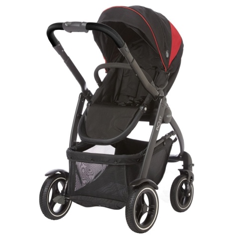 Graco EVO XT wielofunkcyjny spacerowy - BLACK RED