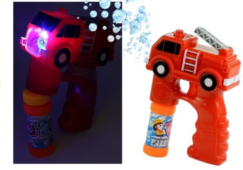 Bańki Mydlane Pistolet Straż Pożarna Zapasy Dźwięk