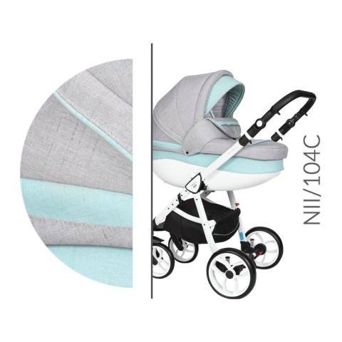 NEO 2 Style 3w1 Baby Merc wózek dziecięcy z fotelikiem 0-13kg kolor NII/104