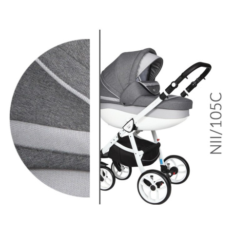 NEO 2 Style 3w1 Baby Merc wózek dziecięcy z fotelikiem 0-13kg kolor NII/105