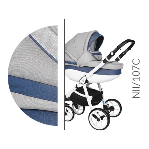 NEO 2 Style 3w1 Baby Merc wózek dziecięcy z fotelikiem 0-13kg kolor NII/107