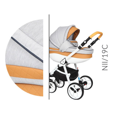 NEO 2 Style 3w1 Baby Merc wózek dziecięcy z fotelikiem 0-13kg kolor NII/19