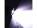 Latarka taktyczna LED COB zoom akum micro usb 13cm