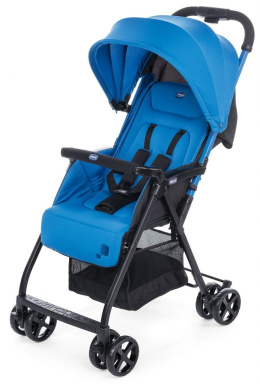 OHLALA 2 Chicco lekki wózek spacerowy, składana rączka, waga 3,8 kg - power blue