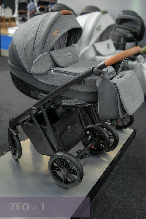 ZEO Camarelo 3w1 wózek wielofunkcyjny z fotelikiem KITE 0-13kg Polski Produkt - kolor 01
