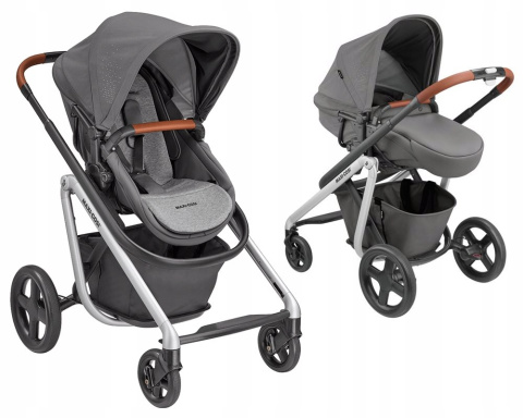 LILA MAXI-COSI Wózek spacerowy / gondola 2w1 - Nomad Grey