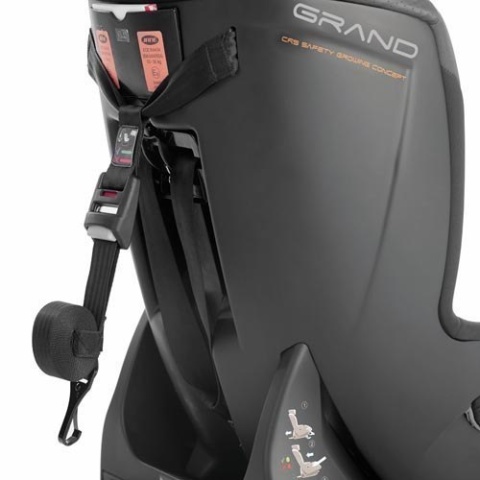 Jane DRIVE I-SIZE fotelik samochodowy 9-36kg - T34 JET BLACK