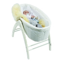 Baby Dan Angel 3w1: łóżeczko, leżaczek i krzesełko