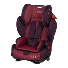 COLLIE BabySafe fotelik samochodowy 9-36kg - różowo / fioletowy