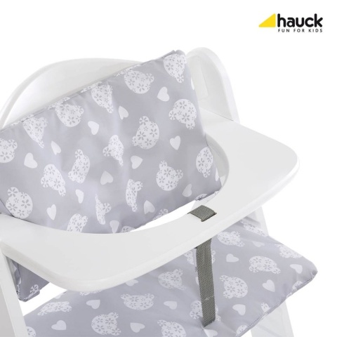 Hauck wkładka DELUXE do krzesełka Alpha+ i Beta+ kolor Teddy Grey
