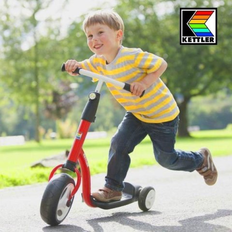 Hulajnoga trójkołowa ciche koła Kettler Scooter Boy