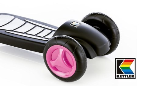 Hulajnoga trójkołowa ciche koła Kettler Scooter Girl