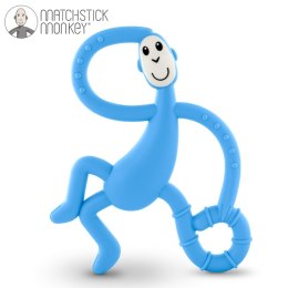 Matchstick Monkey Dancing Light Blue Terapeutyczny Gryzak Masujący ze Szczoteczką