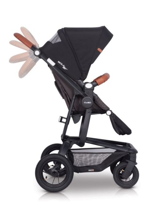 SOUL AIR easyGO 3w1 wózek głęboko-spacerowy z fotelikiem starter 0+ - DENIM