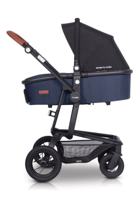 SOUL AIR easyGO 3w1 wózek głęboko-spacerowy z fotelikiem starter 0+ - DENIM