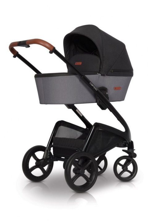 CAMPO Euro-Cart wózek głęboki z samą gondolą - ANTHRACITE