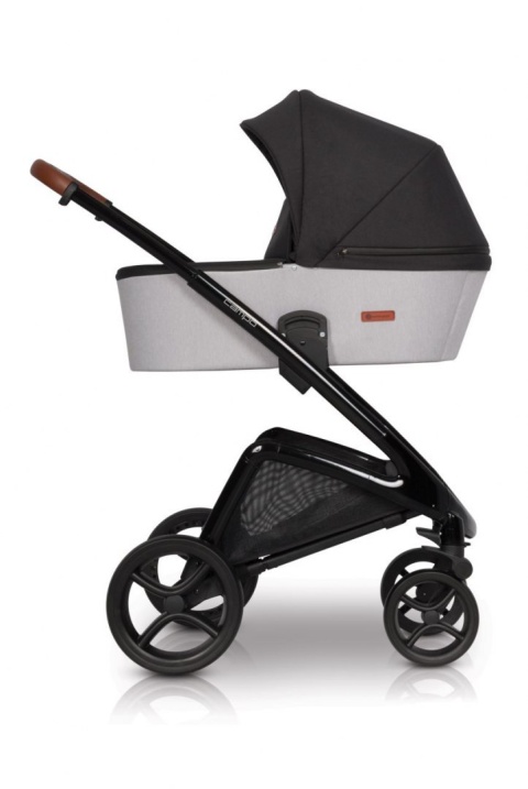 CAMPO Euro-Cart wózek głęboki z samą gondolą - GREY FOX