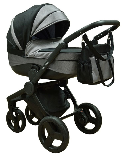 ETNA 2w1 Coto Baby wózek wielofunkcyjny / 01 Black Pattern