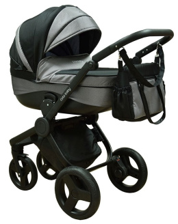 ETNA 3w1 Coto Baby wózek wielofunkcyjny z fotelikiem 0m+ / 01 Black Pattern