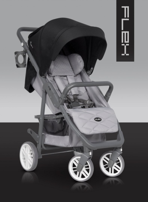 FLEX Euro-Cart wózek spacerowy do 22 kg - ANTHRACITE