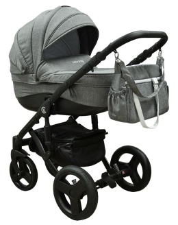 GUFO 2w1 Coto Baby wózek wielofunkcyjny / 25 Grey Linen