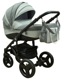 GUFO 2w1 Coto Baby wózek wielofunkcyjny / 27 Light Grey Eco