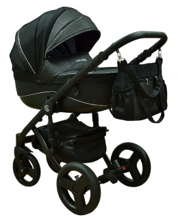 GUFO 3w1 Coto Baby wózek wielofunkcyjny z fotelikiem 0m+ / 01 Black