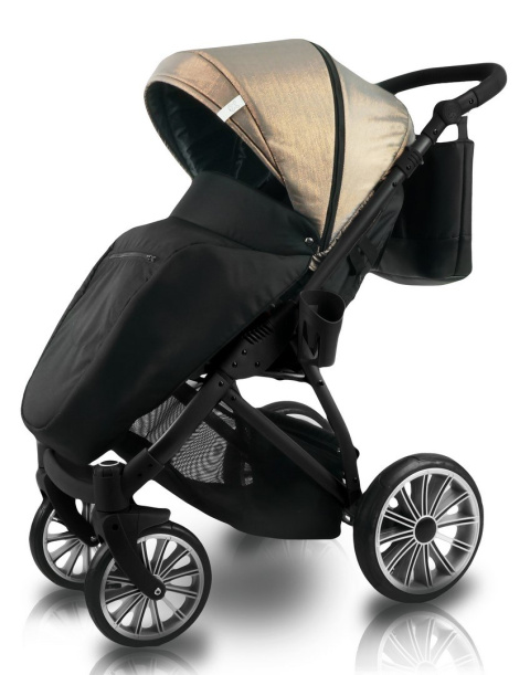 iX Bexa wózek spacerowy na piankowych kołach Produkt Polski - ix13 Copper