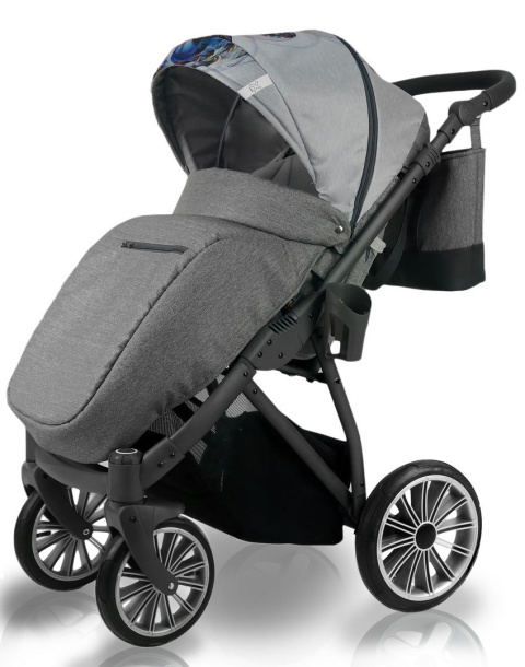 iX Bexa wózek spacerowy na piankowych kołach Produkt Polski - ix1