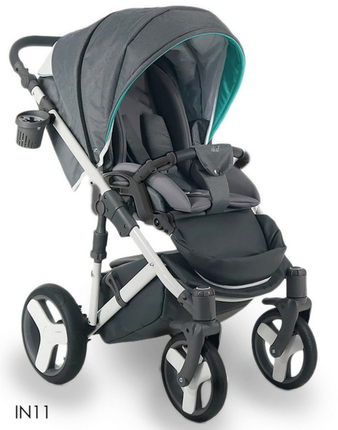 IDEAL NEW 3w1 Bexa wózek wielofunkcyjny z fotelikiem KITE 0-13kg - IN11