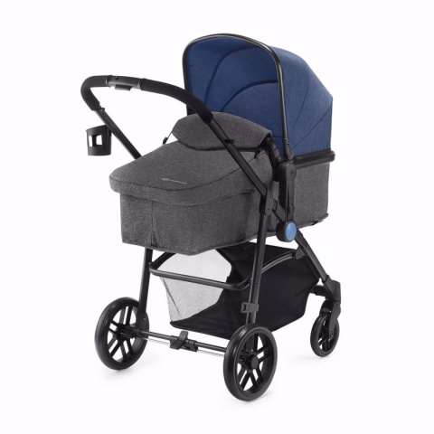 JULI Kinderkraft wózek wielofunkcyjny 3w1 z fotelikiem 0-13 kg - DENIM